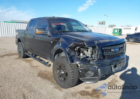 2014 Ford F-150 Fx4 из США, поврежденный, VIN 1FTFW1EF1EKF09358